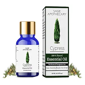 Sage Apothecary Cypress Essential Oil - 10 ML