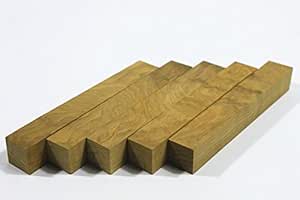  5 Blanks Craftwood Golden Phoebe Wood Turning Blanks 