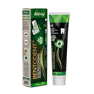 BENTODENT TOOTHPASTE Natural Toothpastes for Entire Family Incl Kids (Betel Leaf)