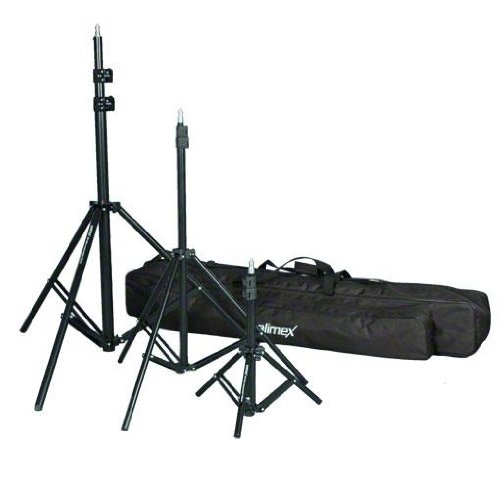 Walimex Lampenstativ-Set mit Tasche (4-teilig)