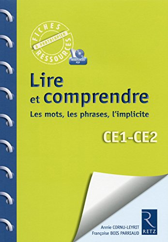 Télécharger Lire et comprendre CE1-CE2 (+ CD-Rom) gratuit