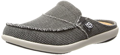 Spenco Women's Siesta Slide Mule, Charcoal Grey, 6 M US