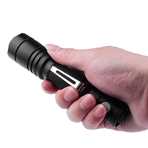 Odepro Taktische Taschenlampe EDC Taschenlampe IP68 Wasserdichte Militär Taschenlampe mit 3000mah Akku für den täglichen Gebrauch - 4