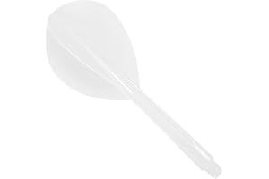 DARTS CORNER Condor integrado vuelo y tallo – cero estrés – en largo lágrima claro – 1 Set (3)