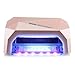 Y&S 36W Champagne Professional LED Nail Lamp UV Nail Dryer Machine for UV LED Gel Nail Polish with 3 Timers Presets (30s, 60s, 90s)+UK Plag