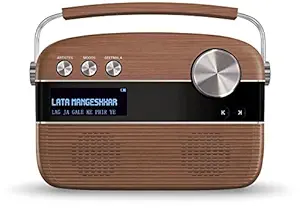 Saregama Carvaan Portable Digital Music Player (Oak Wood Brown)