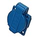 Price comparison product image Built-in socket IP44 Schuko 230/250 V 16 A, Blue or Black