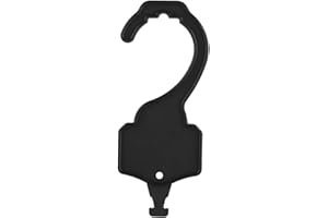 WarmHeartting Taktischer Gürtelaufhänger-Haken, für Display-Organizer, Schnalleneinsatz-Aufhänger, Airsoft-Jagdgürtel-Hängebund-Zubehör