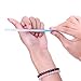 Eggsnow 3PCS Nail files With Case,Crystal Nail File for Manicure and Pedicure,Large ,Medium & Small Glass Nail File Set With Case-Blue