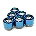 Produktbild Monsoon Hardline Economy Compression Fittings, 1/5,1 cm X 5/20,3 cm 6er Pack - Blau