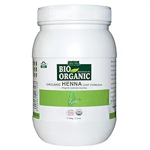 INDUS VALLEY Henna Leaf Powder- 100% Natural Lawsonia Inermis Organic -(500g)