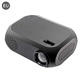 2. Este compacto proyector de vídeo está equipado con varios puertos, incluyendo la interfaz HDMI, USB, tarjeta micro SD, audio y AV. Apoya el Amazon Fire TV Stick. Conéctate a tu smartphone.