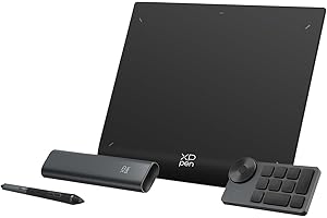 XP-PEN Deco Pro LW (Gen 2) Tablet Gráfica, Tableta Gráfica, Dibujo sin Pantalla Bluetooth 5.0, Lápiz de 16 K Niveles de Presión, Compatible con Windows Chrome OS macOS 10.10 Android 10.0 Linux