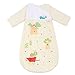 HAPPY CHERRY Autumn Baby Sleeping Bag Long Sleeves SleepSack Wearable Blanket - Cartoon Snail - Yellow - Quilted Cotton - Suitable Height(23.62-35.43inch) - 6 Months-2 Years