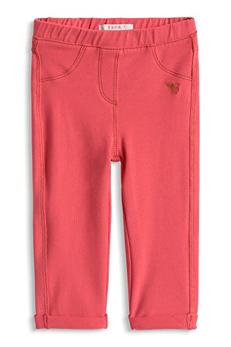 ESPRIT Baby-Girls aus Baumwolle 025EEAB012 Plain Tracksuit Bottoms, Red (Coral Red 644), 3-6 Months (Manufacturer Size: 68)