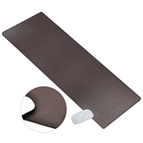 Alfombrilla de rat n de la PU de la Superficie de Cuero CACOY Gaming y Oficina Coj n de escritorio multifuncional del escritorio 1000 x 400 mm Antideslizante Base bordes cosidos y Impermeable para PC Ordenador Teclado - Marr n Oscuro reviews Alfombrilla de rat n de la PU de la Superficie de Cuero CACOY Gaming y Oficina Coj n de escritorio multifuncional del escritorio 1000 x 400 mm Antideslizante Base bordes cosidos y Impermeable para PC Ordenador Teclado - Marr n Oscuro