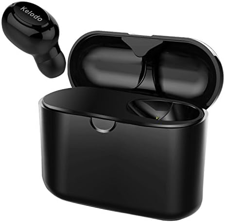 Wireless Earphone KELODO In-Ear Bluetooth Earbud 1 pc Wireless Headset Bluetooth V4.1 Built-in MIC Noise Canceling Bluetooth Headphone with Quick Charging Case for Laptop/Pad/Smartphone/TV/Music Player