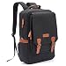 Produktbild Laptop Rucksack, Evecase Wasserabweisender Multifunktionaler Fahrradrucksack mit Laptopfach / Tabletfach für Laptops bis 17.3 Zoll Akteneinteilung, Reisen, Arbeit, Campus – Unisex ( Schwarz )