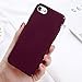 Produktbild POHONOEO Schutzhülle für iPhone 8 8 Plus, ultradünn, matt, matt, für iPhone 8, Wine Red, for iPhone 8