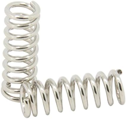 Qipang 10PCS Heated Bed Compression Spring 7.5mm For 3D Printer Extruder DIY Accessories