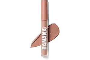 Banana Beauty Semi Matte Miss Milkshade Liquid pomadka do ust z zachowaniem 10 h – pomadka do ust dla pełnych ust – ochrona przed wysychaniem i intensywna objętość – matowa pomadka z jasnym szarawym