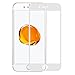 Produktbild Pomelo Best Panzerglas Schutzfolie für iPhone 7 iPhone 8 Displayschutzfolie 3D Vollständige Abdeckung 99% Transparenz 9H Hartglas (4,7, Weiß)