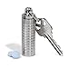 Produktbild Cielo Slate Collection - schmale wasserdichte Pillendose als Schlüsselanhänger (Edelstahl)