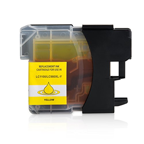 30 Tintenpatronen LC1100 mit Chip und Füllstand für Brother MFC-5890CN 490CW 5490CN 5895CN 6490 6690 6890 790 795 990 CW DCP-185 383 385 387 395 575 CW – Schwarz je 25ml, Farben je 15ml - 5