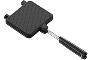 Graootoly Padella per sandwich a doppia faccia con rivestimento antiaderente Toast Macchina per la colazione per pancake Maker Pane Toast Strumento da cucina