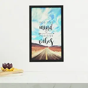 Home Centre Axiom Positivity Quote Frame - 30 x 50 cm