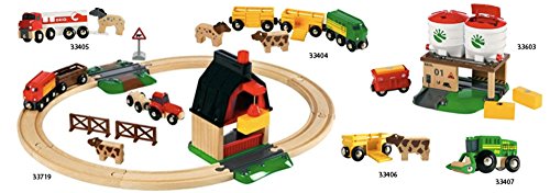 BRIO World - Farm Railway Set