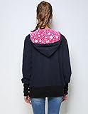 MODETREND Damen Tragejacke für Mama und Baby 3in1 Känguru Jacke Mutterschaft Kapuzen-Sweatshirt Multifunktions-Frauen-Strickjacke-Oberbekleidung Umstandsjacke - 3