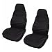 Produktbild SODIAL(R) 2 x Universelle Wasserdichte Nylon Vorne Auto Van Sitzbezuege Schuetzer Schwarz
