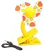 SUMERSHA Baby Clip-On Mini Stroller USB & Battery Fan for Stroller Pushchairs Crib Baby Cart (yellow)