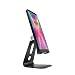 Produktbild Mobilefox Tisch Handyhalterung verstellbar Multi Winkel Ständer gummiert Halter Kabelauslass für Samsung Galaxy S9 S8 Plus Grau