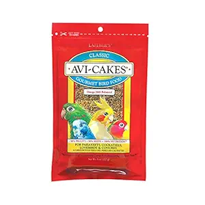 Lafeber's Avi-Cakes for Cockatiels/Parakeets/Lovebirds and Conures 8 oz