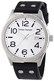 Bruno Banani Herren-Armbanduhr XL Ares Analog Leder BR21021