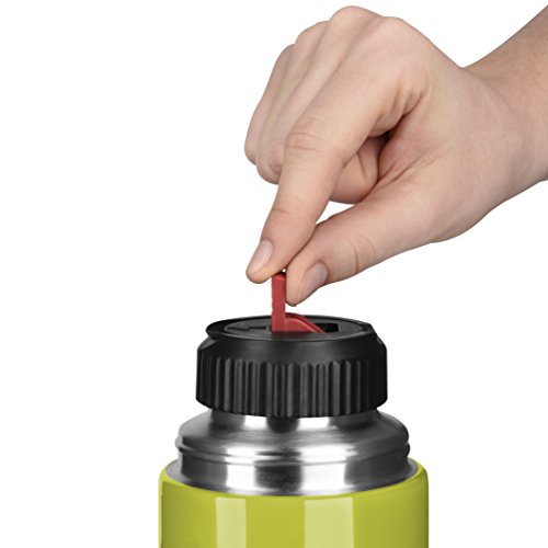 Emsa 515208 Isolierflasche, Mobil genießen, 700 ml, Safe Loc Verschluss, Limone, Senator - 7