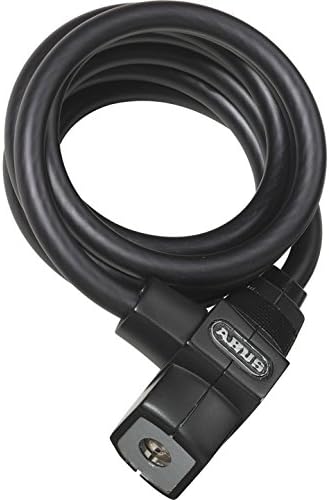 Advanced Abus 1.8 Metre 590 Series Recoil Cable Lock Smoke 9.5mm Diameter [Pack of 1] --