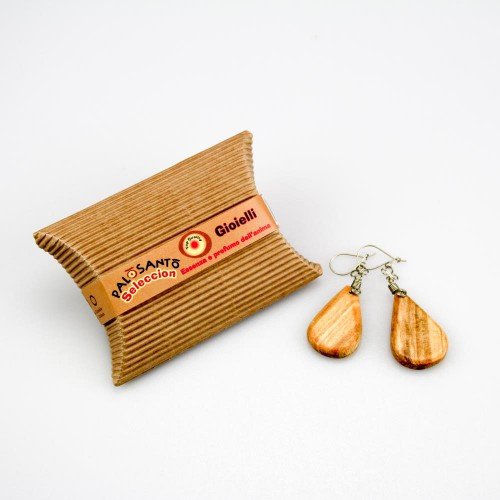 Palo Santo Tropfen Ohrringe