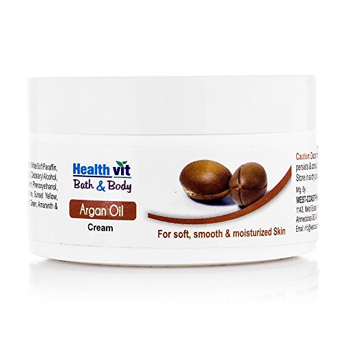 Healthvit Bath and Body Argan Cream, 50g RS.77.42 (61.00% Off) - Amazon