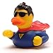 Produktbild Superman Badeente I Quietscheentchen I Duckshop I L: 8.5 cm