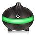 Produktbild Luftbefeuchter,About1988 Aroma Diffuser 300ml Luftbefeuchter Ultraschall Vernebler Raumbefeuchter Elektrisch Duftlampe Öle Diffusor mit 7 Farben LED,Feuchtigkeitsabgabe für Raum,Büro,Yoga,Spa,usw (Schwarz)