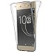Produktbild BUYUS® Sony Xperia XA1, Hülle Silikon Crystal Vorne und Hinten Schutzhülle 360° Full Body Cover TPU Ultra dünn Case