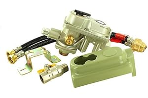 HUDDERSFIELD GAS 2 Cylinder Auto Chang-Over Propane Gas Regulator With Safety O.P.S.O System Fitted