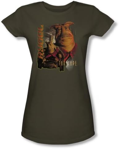 Farscape - Rygel Juniors T-Shirt In Military Green, X-Large, Military Green