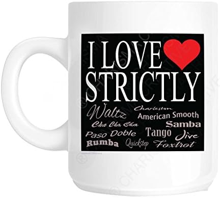 Charisma creativeI Love Strictly Novelty Fun Mug