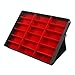 Produktbild Melodycp Sonnenbrillen-Vitrine Kollektion Sonnenbrillen, Sonnenbrillen Brillenständer Aufbewahrungsbox Tablett 18 Steckplätze (18 Fächer) MULTIFUNKTIONS