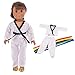 Produktbild Puppenkleidung, YUYOUG 1 Satz Nette Gym Training Kleidung Uniform Für 18 Zoll American Boy Puppe Zubehör Mädchen Spielzeug Weihnachten Geburtstagsgeschenk