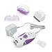 Tailcas® Ladies Women Rechargeable Cordless 3 in 1 Epilator Shaver Hair Removal Trimmer Razor Tweezer With 2 Speeds for Face and Body - (Purple)